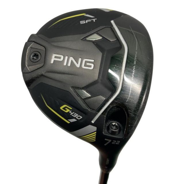 【中古】 ピン G430 SFT 7W フェアウェイウッド FW ALTA J CB BLACK(FW) (フレックスS) メンズ 男性用 右利き 右用 Cランク ゴルフクラブ