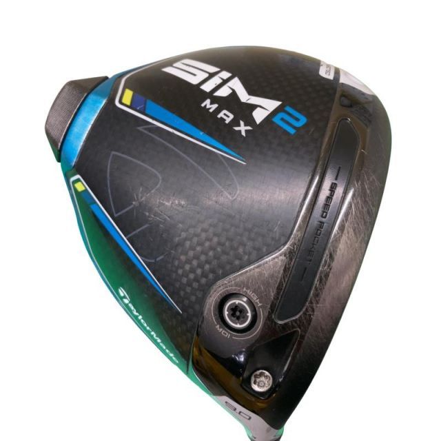 【中古】 テーラーメイド SIM2 MAX 9° ドライバー DR TENSEI BLUE TM50(SIM2 DR) (フレックスS) メンズ 男性用 右利き 右用 Dランク ゴルフクラブ