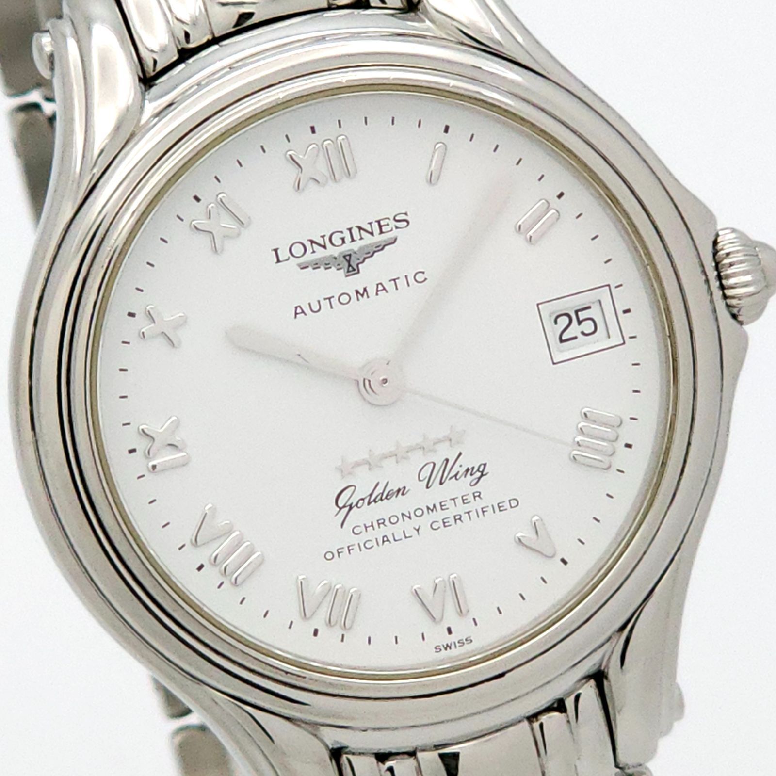 ★良品 LONGINES ロンジン ゴールデンウィング クロノメーター ファイブスター L3.609.4 自動巻 動作品