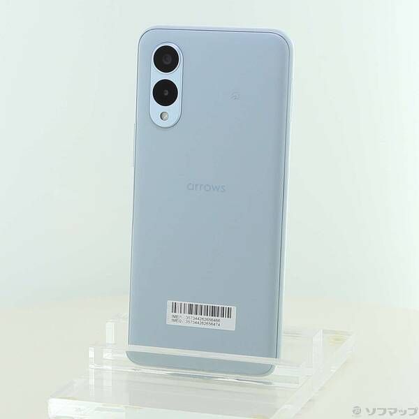 品〕 arrows We2 64GB ライトブルー FCG02 au SIMフリー【198】 arrows
