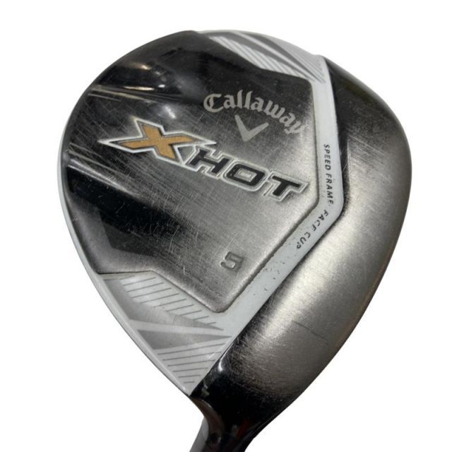 【中古】 キャロウェイ X HOT 5W フェアウェイウッド FW リシャフト (フレックスその他) メンズ 男性用 右利き 右用 Cランク ゴルフクラブ