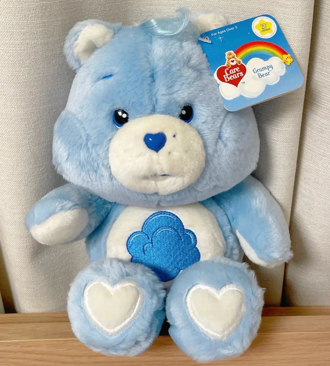 ケアベア ぬいぐるみ 20周年 グランピーベア