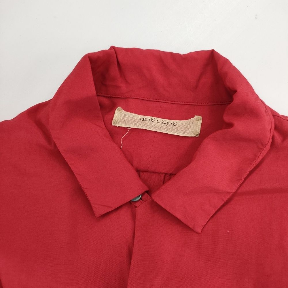 suzuki takayuki over shirt レーヨンシルク 定価36300円 日本製 半袖