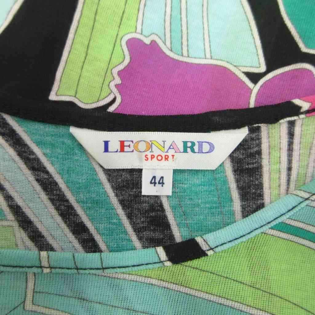 レオナールスポーツ LEONARD SPORT トップス カットソー 44 黒