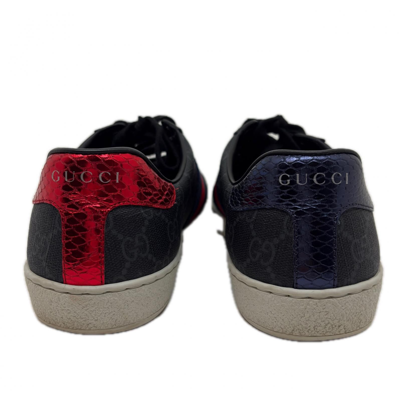 GUCCI グッチ 靴 GGスプリーム スニーカー くつ 429445 レザー マルチ