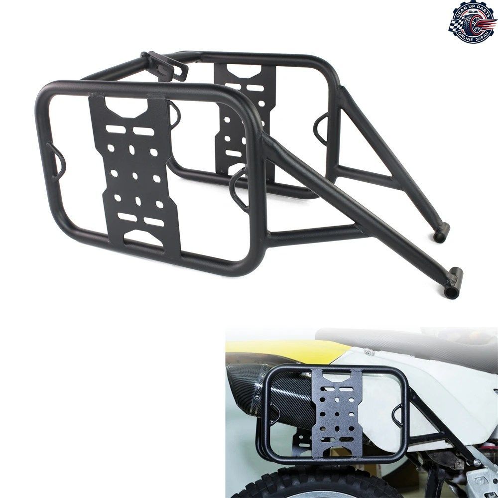 オートバイ用サドルバッグブラケットパニアラックサイドキャリア DRZ400S DR-Z400S 2000-2024 DRZ400SM DR-Z400SM 2005-2024