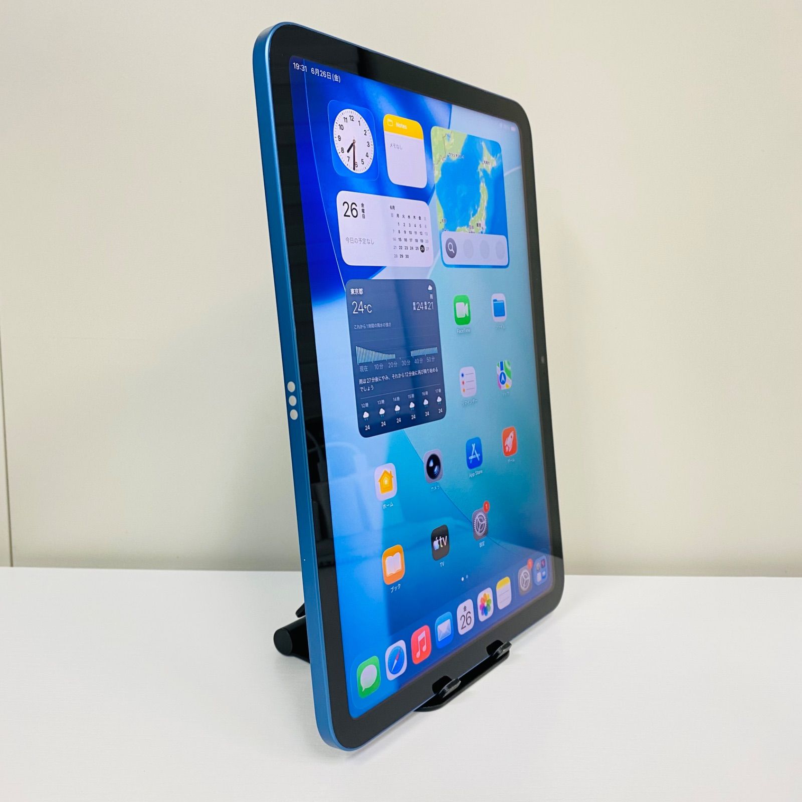 iPad第10世代 64GB ブルー 画面傷あり - メルカリ