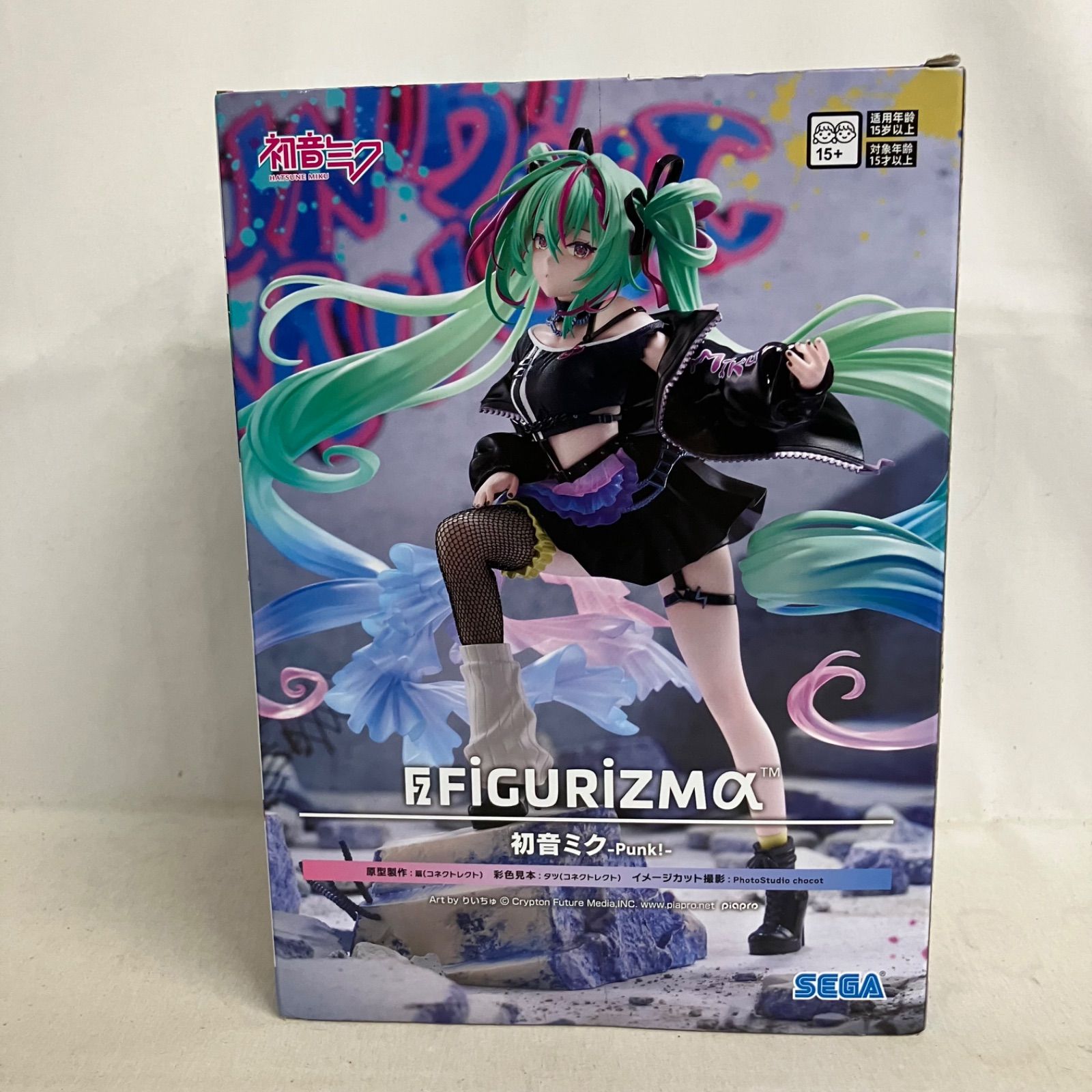 初音ミクシリーズFIGURIZMα 初音ミク Punk！ 10体セット 未開封 初音ミク FIGURIZMα 初音ミク Punk フィギュア 3個セット