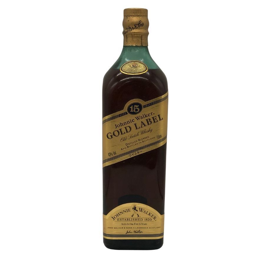 ジョニーウォーカー 15年 ゴールドラベル 750ml 未開栓 - メルカリ