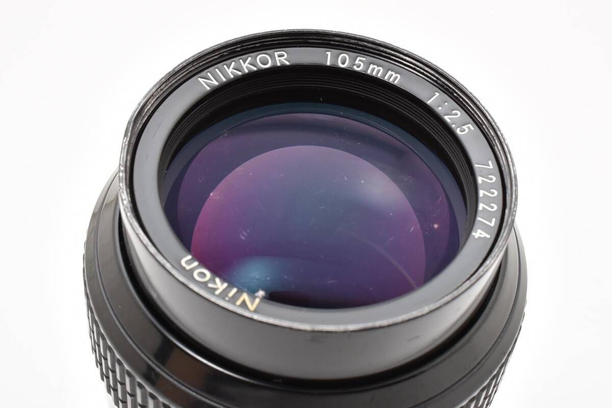 ☆実用品☆ Nikon ニコン Ai NIKKOR 105mm F2.5 #K664-4 - メルカリ