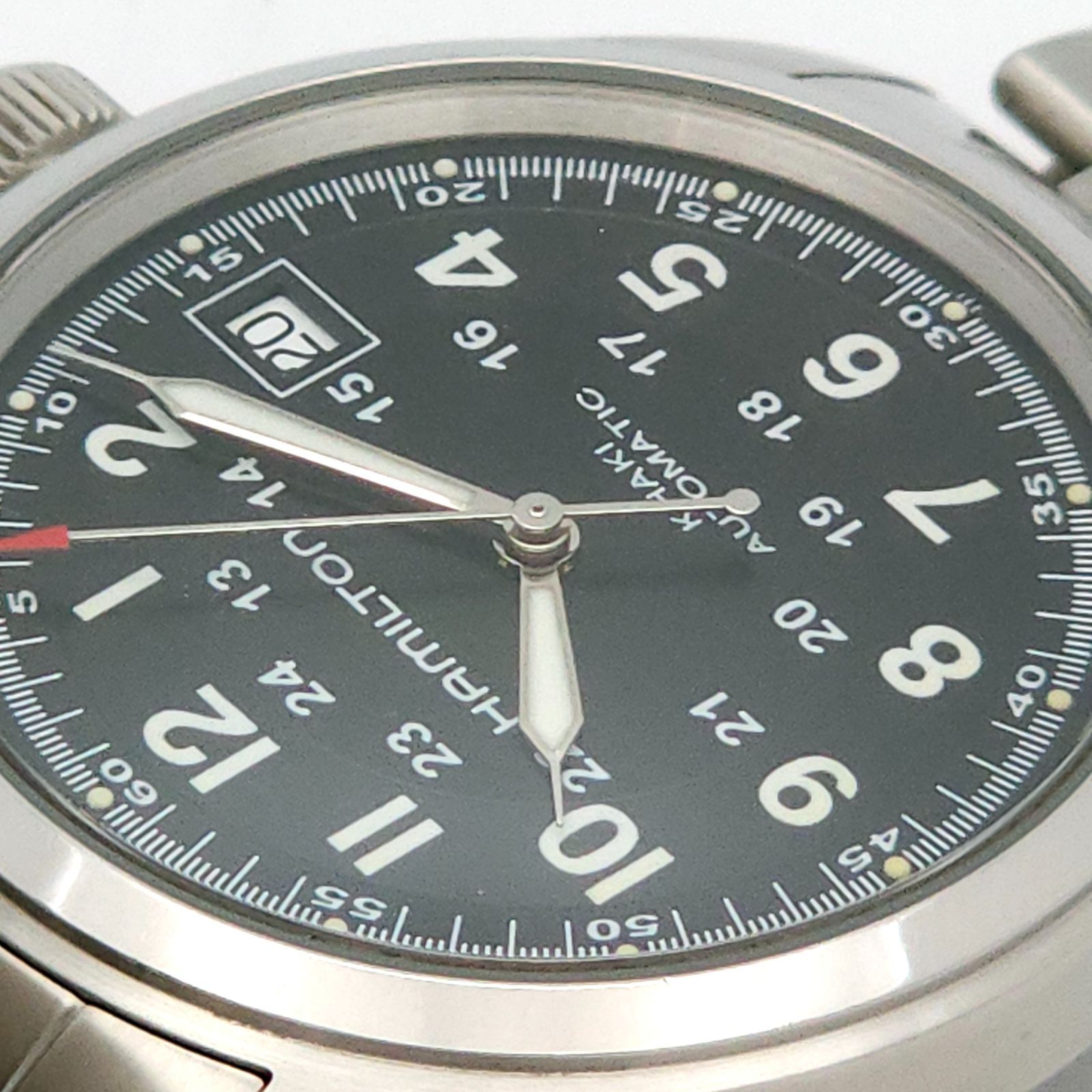 ☆良品 HAMILTON ハミルトン カーキフィールド H704450 自動巻 動作品