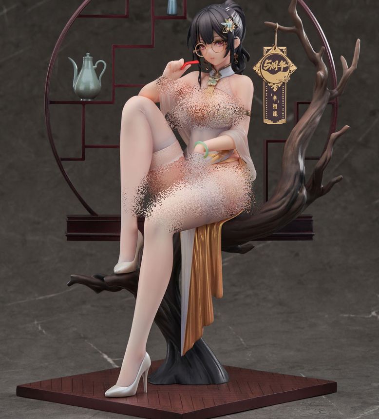 (APEX) 1/7スケールフィギュア チュール（シャ）幸運の出会いチェキ風 チャイナドレスVer