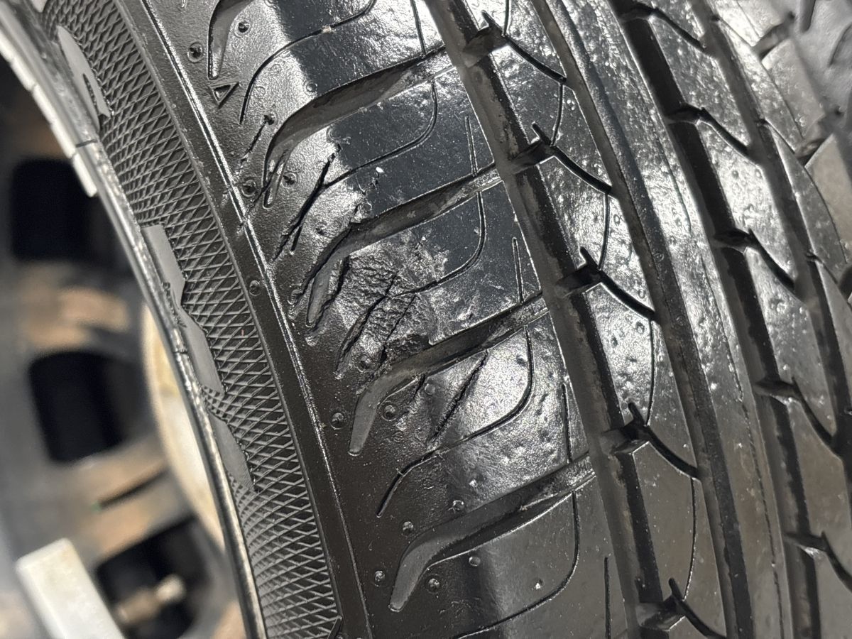バリ溝】WORK プロミッシング 14in 4.5J +45 PCD100 マキシマスM1 165