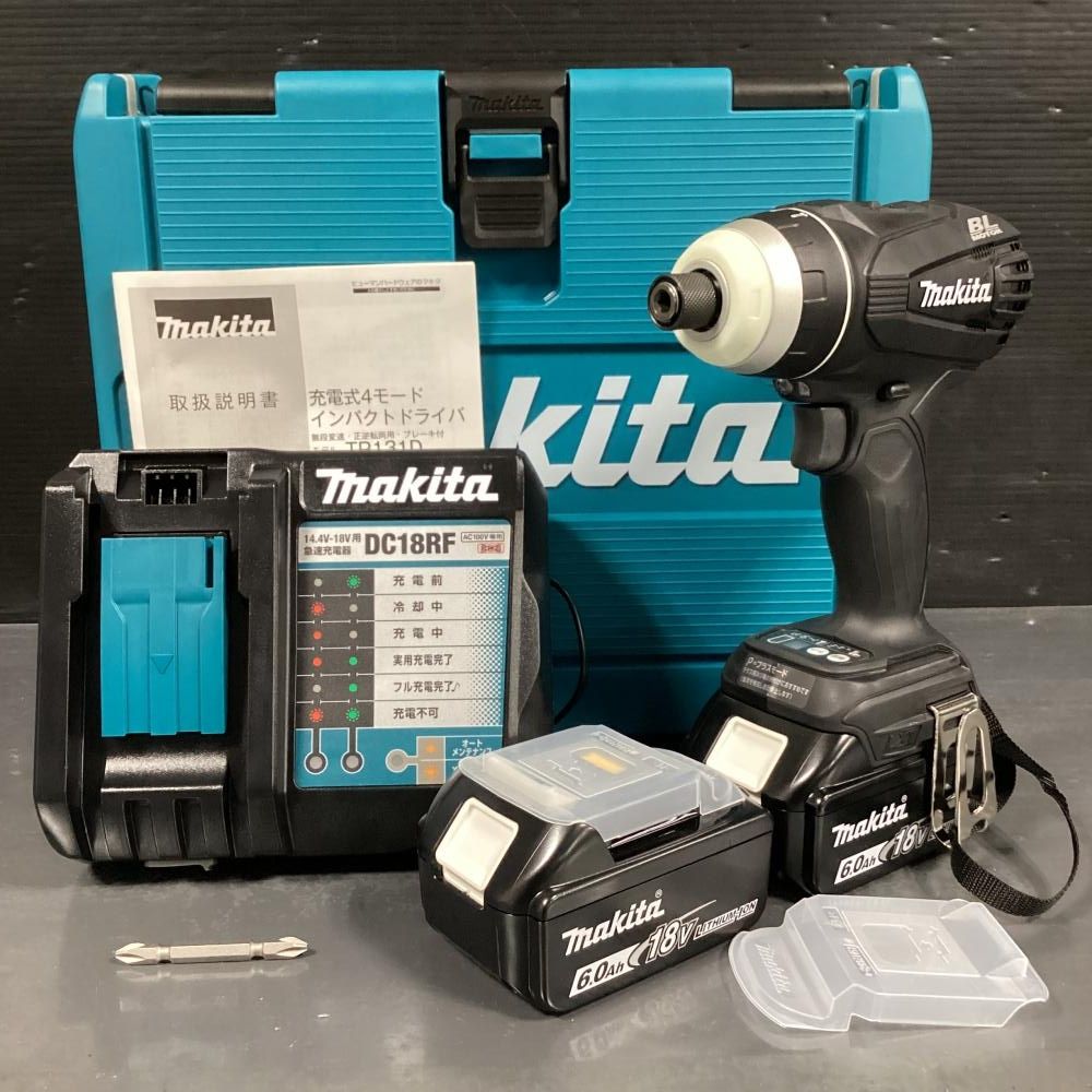 【未使用】マキタ/makita TP141DRGXB 18V充電式4モードインパクトドライバ【202】