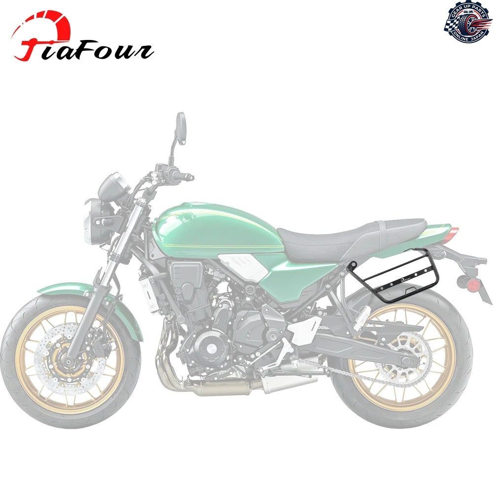 オートバイ用サイドサドルバッグ Z650RS Z650 RS Z 650 RS 2022-2023 右側 左側 サイドトランクバッグホルダー サイドトランクバッグブラケ