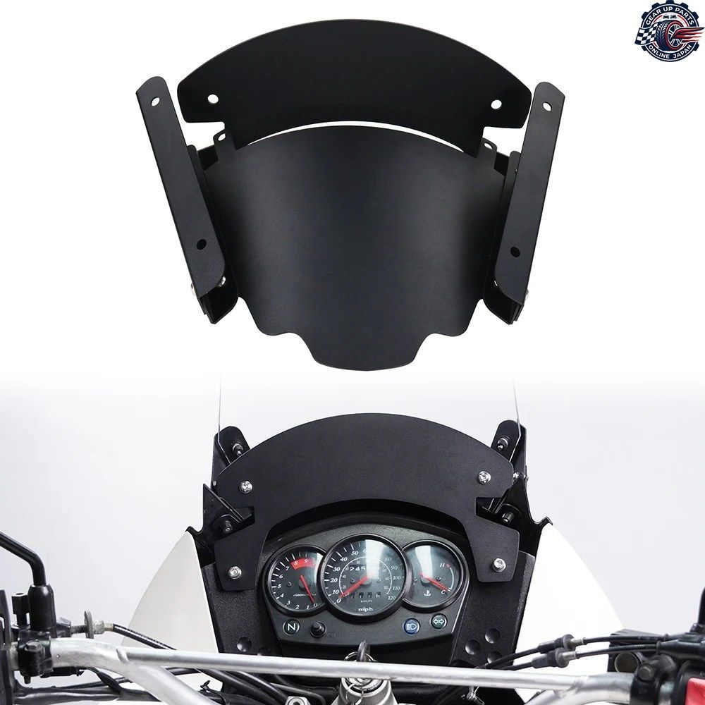 高さ調整リフターウインドシールドラリーダッシュキット カワサキ KLR650 2008 - 18