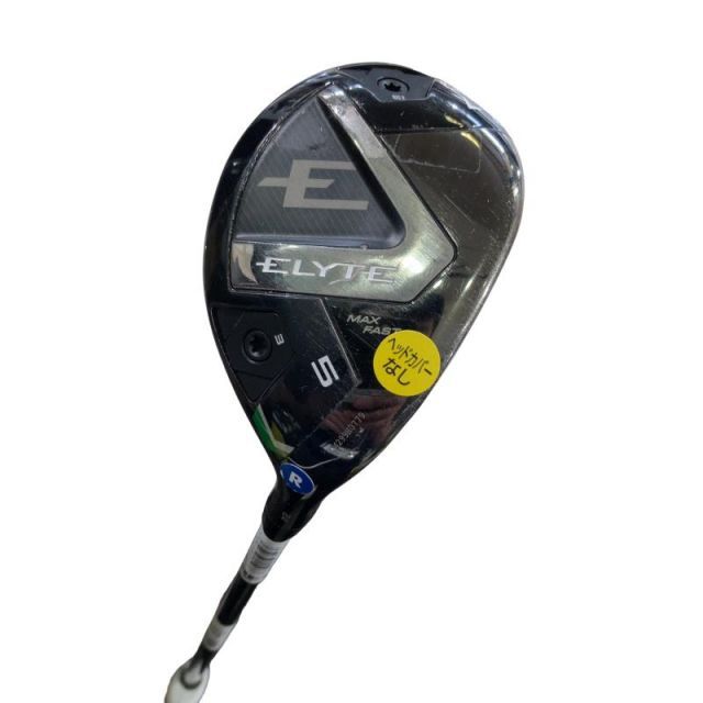 【中古】 キャロウェイ ELYTE MAX FAST U5 ユーティリティ UT LIN-Q GREEN 40 for CW(ELYTE UT) (フレックスR) メンズ 男性用 右利き 右用 Cランク ゴルフクラブ