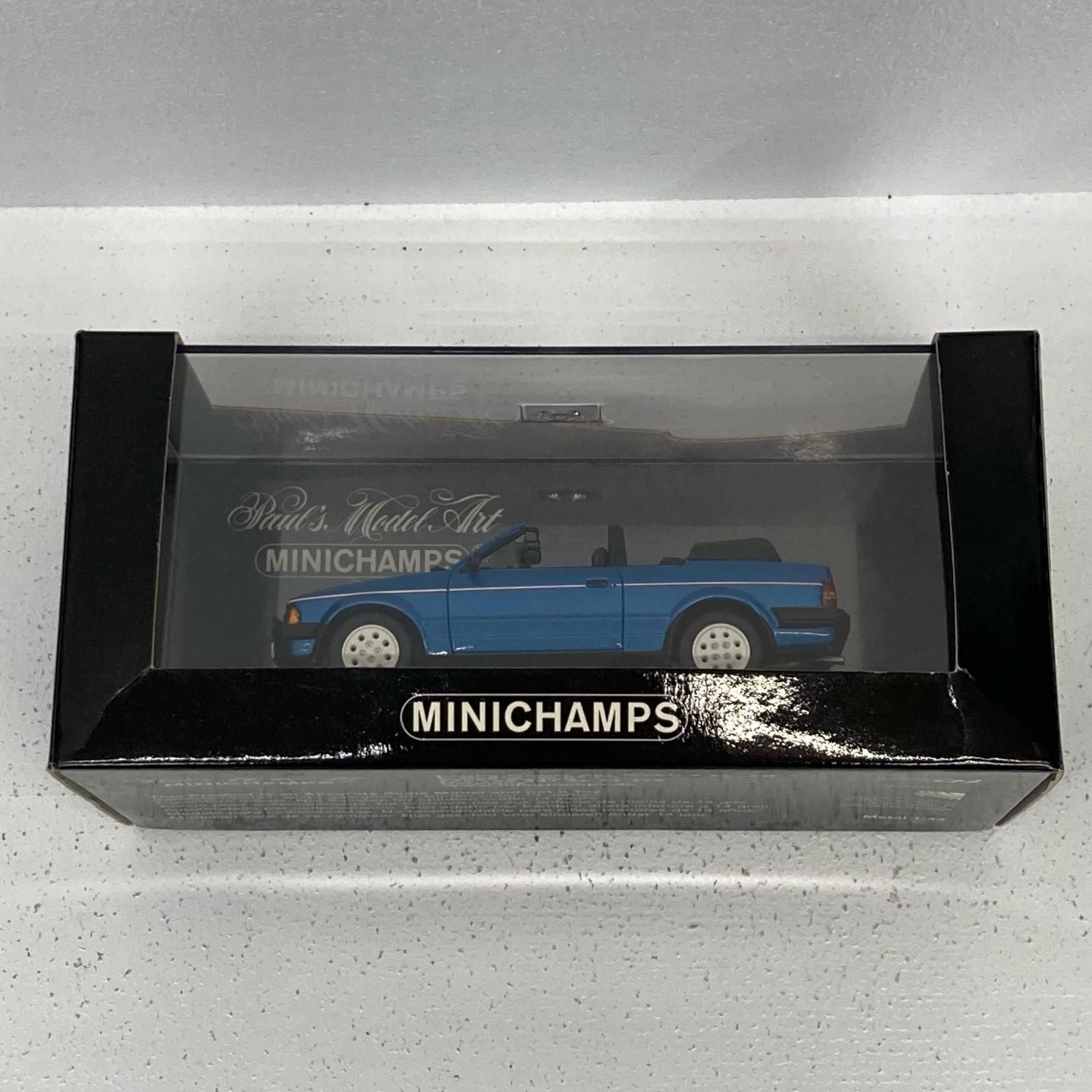イオン広店】 1/43 フォード エスコートIII カブリオレ 1983 ブルー