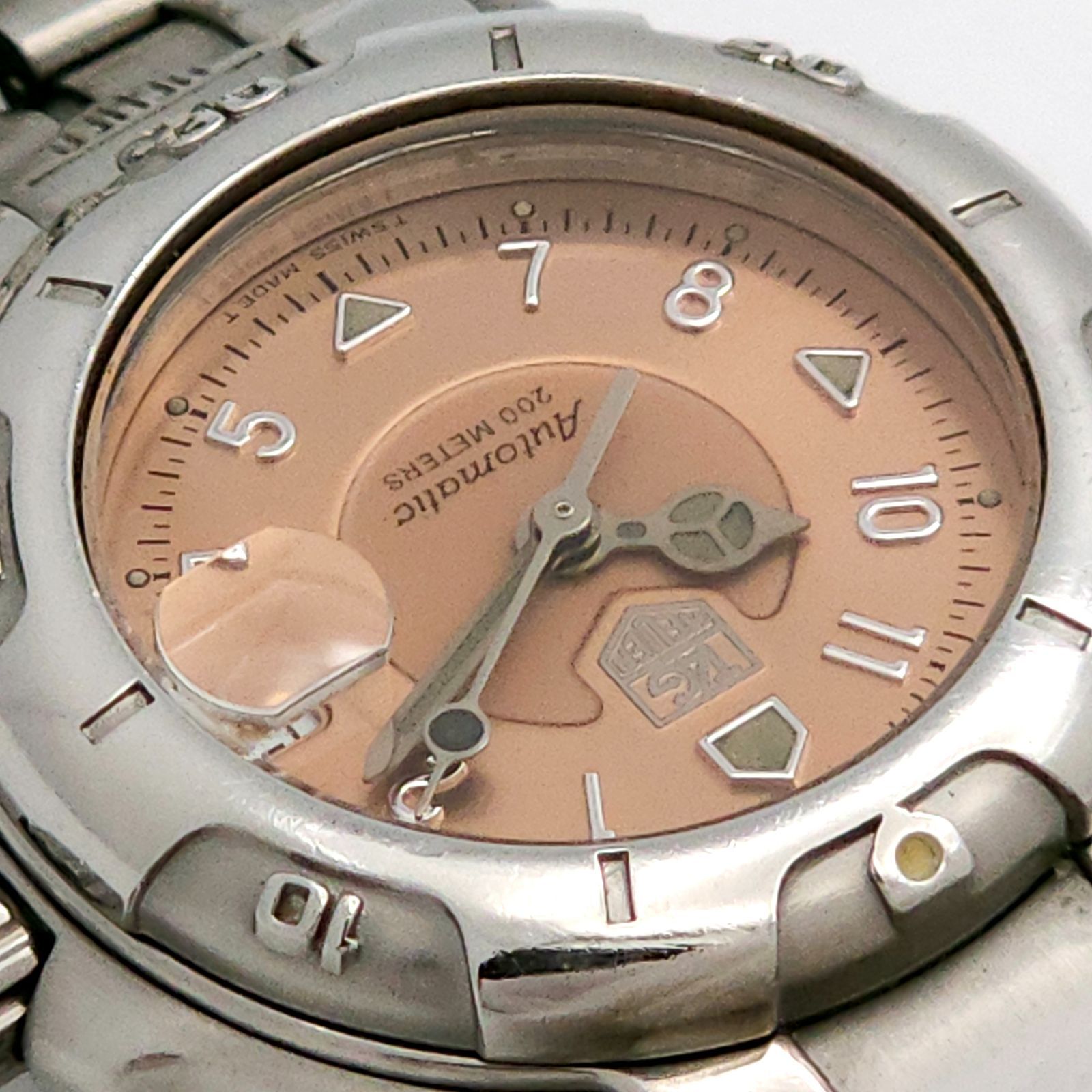 TAG HEUER タグホイヤー WH2315-2 自動巻 動作品 ピンク - メルカリ