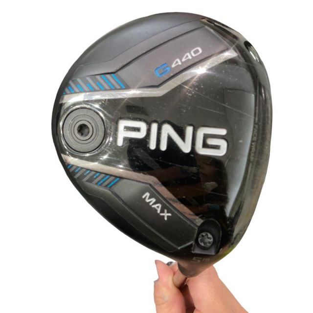 【中古】 ピン G440 MAX 5W フェアウェイウッド FW PING TOUR 2.0 CHROME 65(FW) (フレックスS) メンズ 男性用 右利き 右用 Cランク ゴルフクラブ