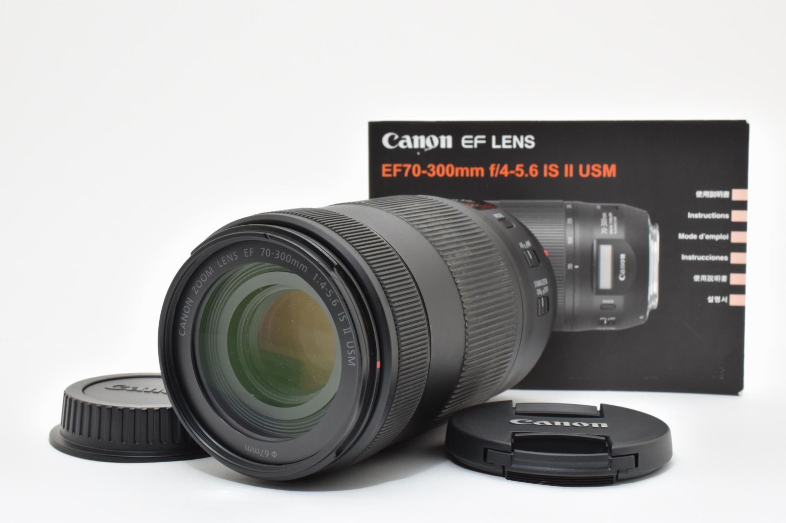 良品 Canon EF 70-300mm f4-5.6 IS II USM に０２３
