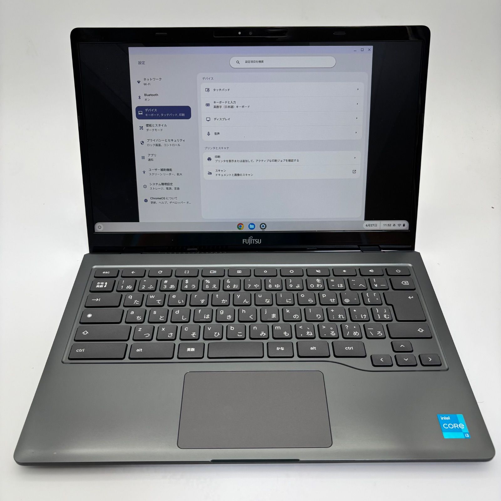 美品！富士通 Chromebook 14F Core i3 SSD - メルカリ