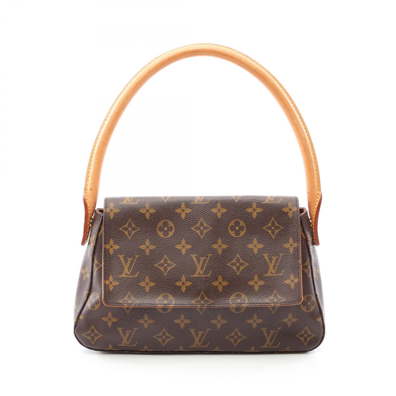 ルイ・ヴィトン LOUIS VUITTON ハンドバッグ ミニルーピング M51147 PVCコーティングキャンバス レザー ミニ・ルーピング レディース Used B 57,480円