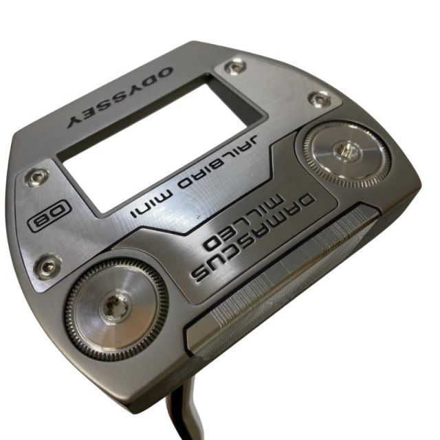 【中古】 オデッセイ DAMASCUS MILLED JAILBIRD MINI DB 34インチ パター PT STROKE LAB 90 スチール (フレックスその他) メンズ 男性用 右利き 右用 Bランク ゴルフクラブ