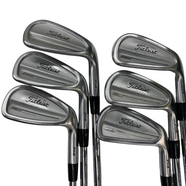 【中古】 タイトリスト Titleist CB 714 6S アイアンセット IR NS PRO 950GH (フレックスS) メンズ 男性用 右利き 右用 Cランク ゴルフクラブ