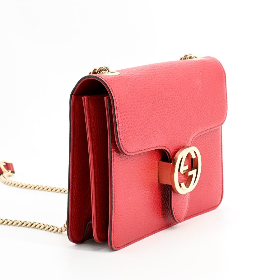 GUCCI グッチ ショルダーバッグ インターロッキングGチェーン
