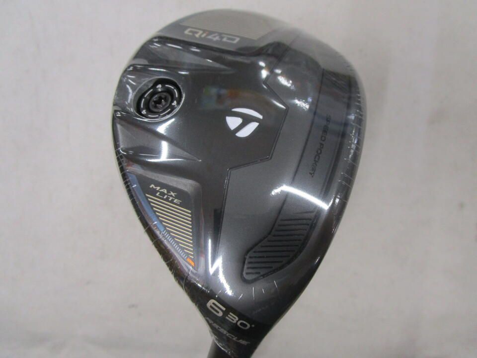 テーラーメイド　Qi4D MAX LITE レディス　30度　REAX 40L (Qi4D)　Aフレックス　ユーティリティ　中古　ゴルフドゥ！札幌東苗穂店【最短即日発送】