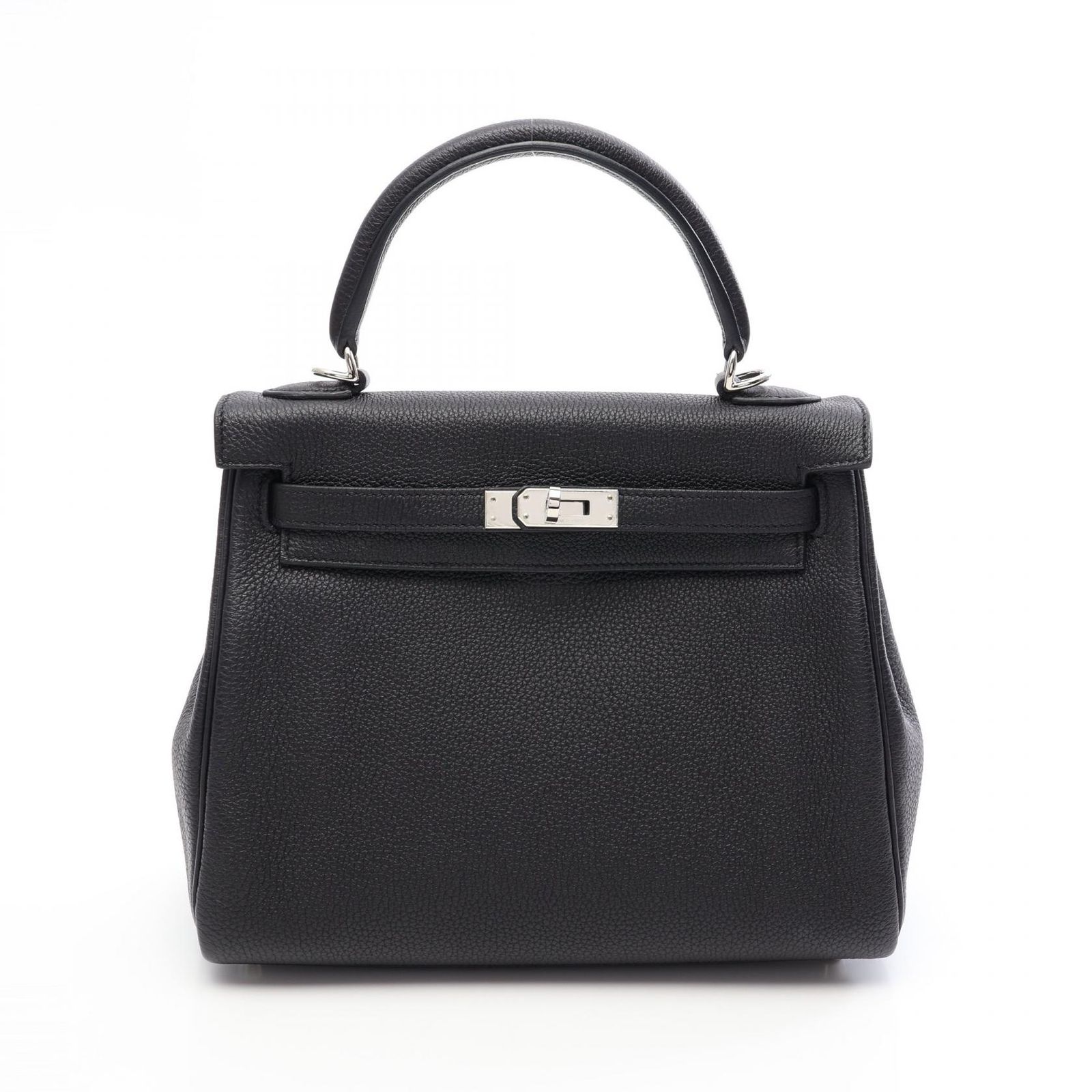 エルメス HERMES ハンドバッグ ケリー25 2WAY 044624CK ブラック その他 ケリー25 ブラック レディース Used A