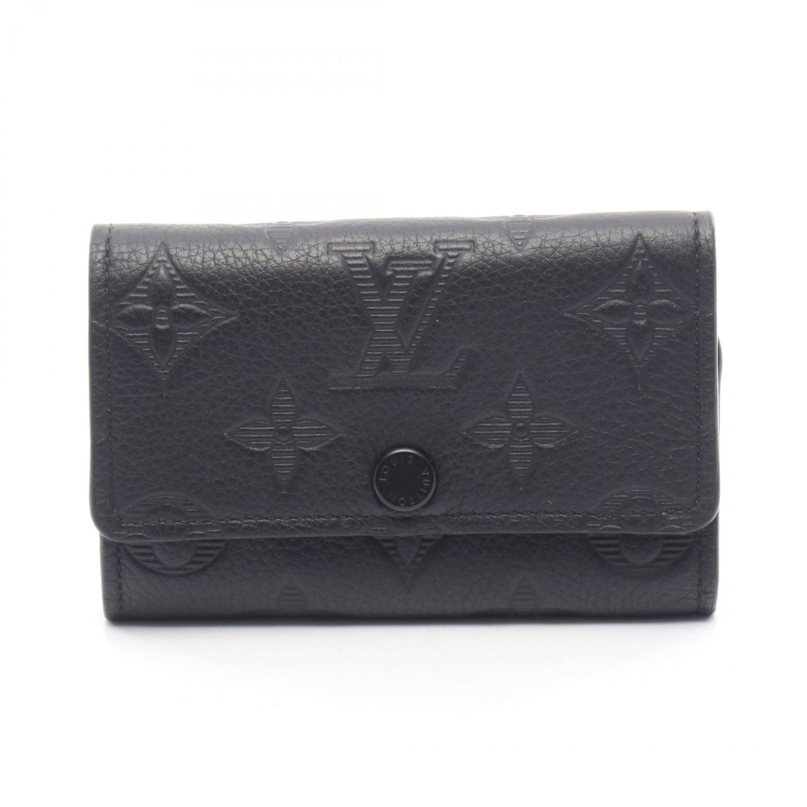 ルイ・ヴィトン LOUIS VUITTON キーケース ミュルティクレ6 M14825 ノワール レザー ミュルティクレ6 メンズ Used B