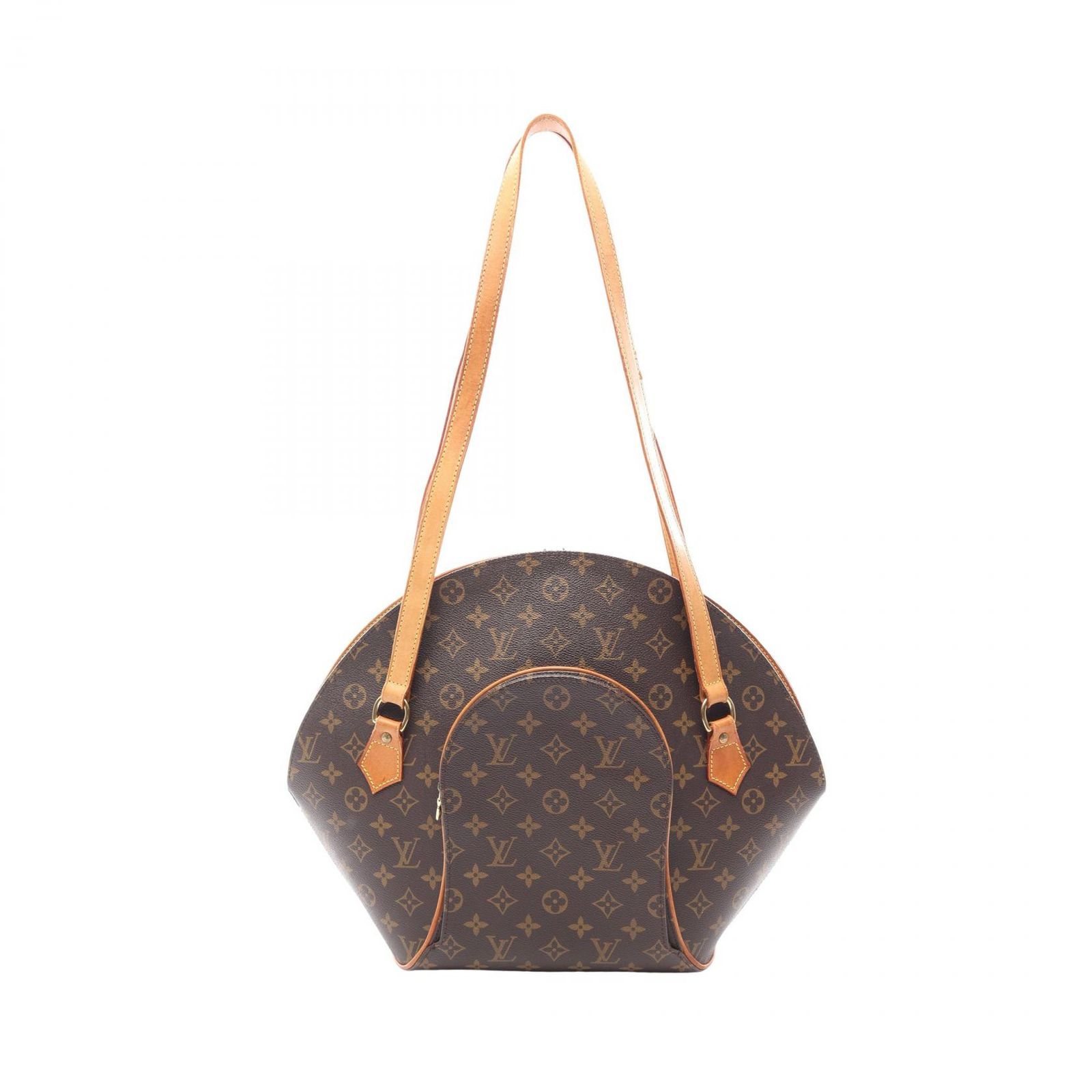 ルイ・ヴィトン LOUIS VUITTON ショルダーバッグ エリプス ショッピング モノグラム M51128 PVCコーティングキャンバス レザー エリプス・ショッピング レディース