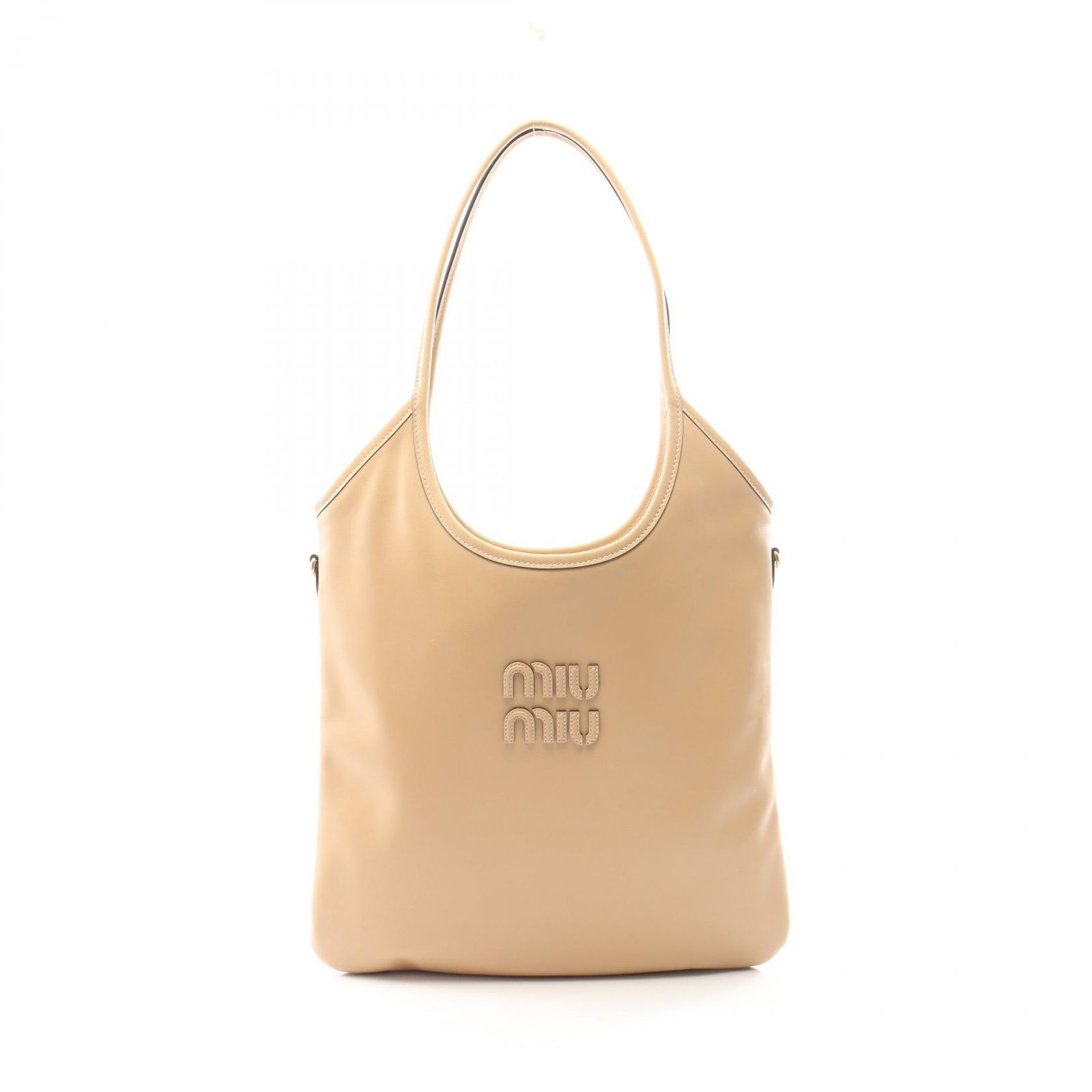 ミュウ ミュウ Miu Miu トートバッグ IVY アイビー 5BG2312CRWF0036 レザー ショルダーバッグ レディース 新品