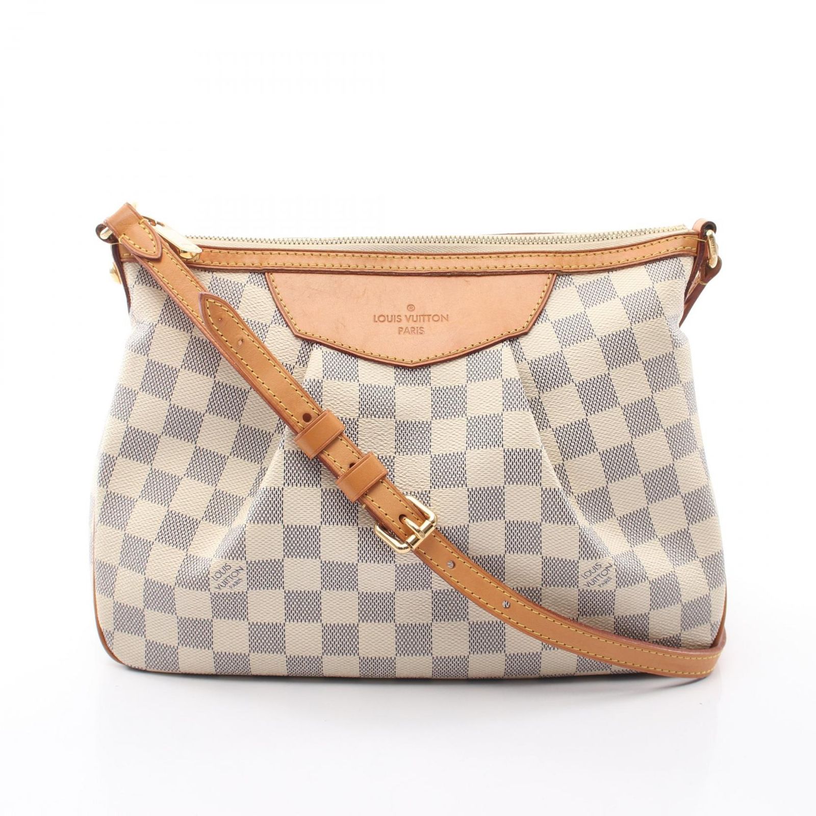 ルイ・ヴィトン LOUIS VUITTON ショルダーバッグ シラクーサPM N41113 PVCコーティングキャンバス レザー シラクーサPM レディース Used B