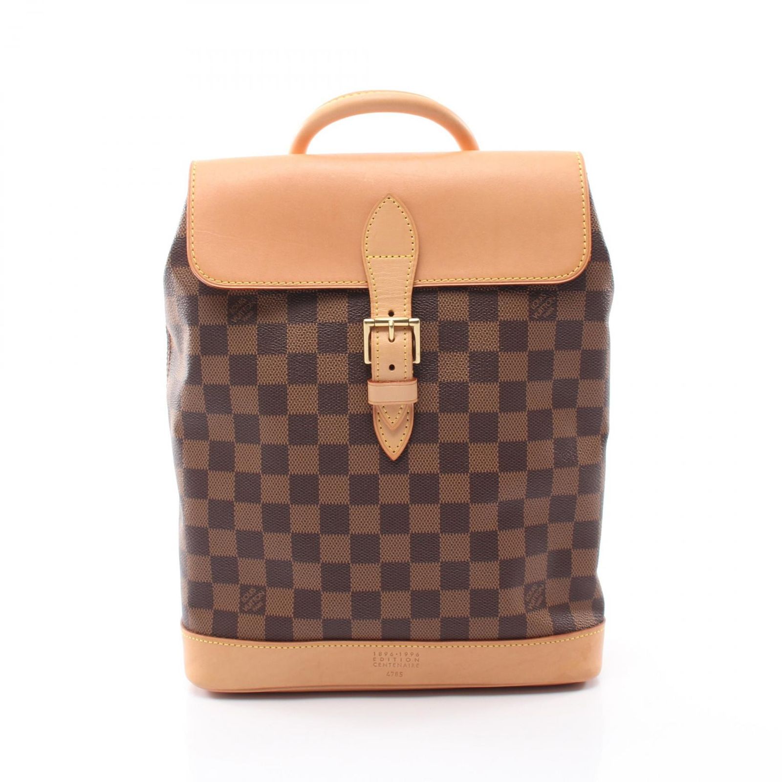 ルイ・ヴィトン LOUIS VUITTON リュックサック バックパック アルルカン 100周年記念モデル N99038 PVCコーティングキャンバス レザー アルルカン レディース Used A