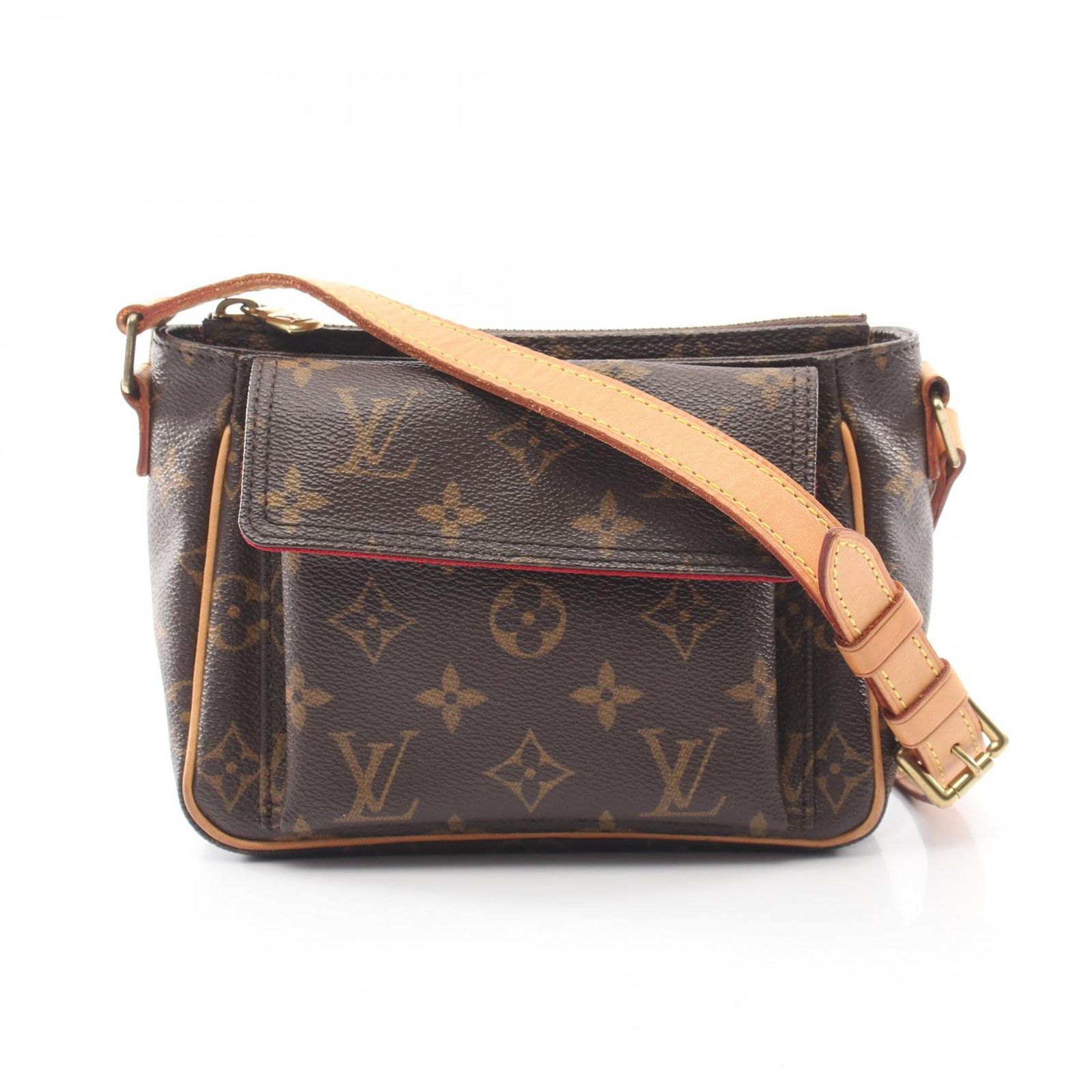 ルイ・ヴィトン LOUIS VUITTON ショルダーバッグ ヴィバシテPM モノグラム M51165 PVCコーティングキャンバス レザー ヴィバ・シテPM レディース Used B