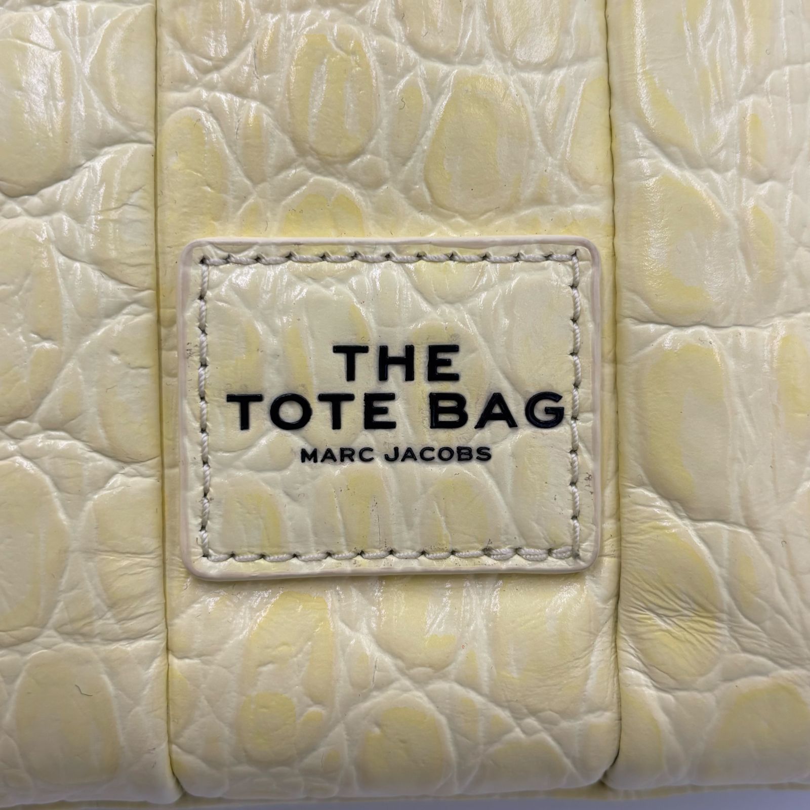 MARC JACOBS マークジェイコブス クロコエンボス ミニトートバッグ