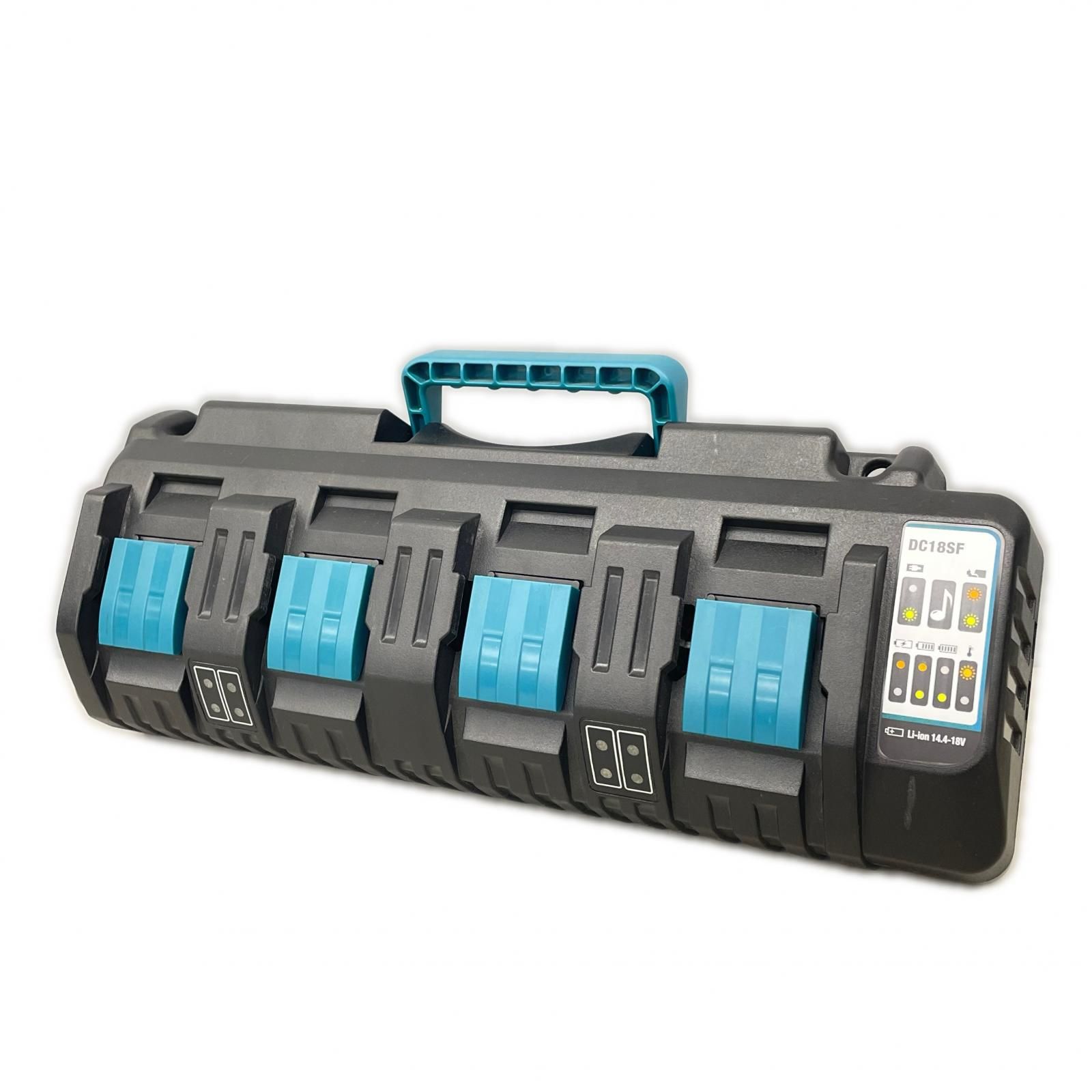 マキタ 互換急速充電器 4口充電器 14.4V 18V対応 DC18SF - メルカリ