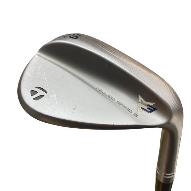 【中古】 テーラーメイド Taylor Made MILLED GRIND 3 60°/12° ウェッジ WG リシャフト (フレックスその他) メンズ 男性用 右利き 右用 Cランク ゴルフクラブ