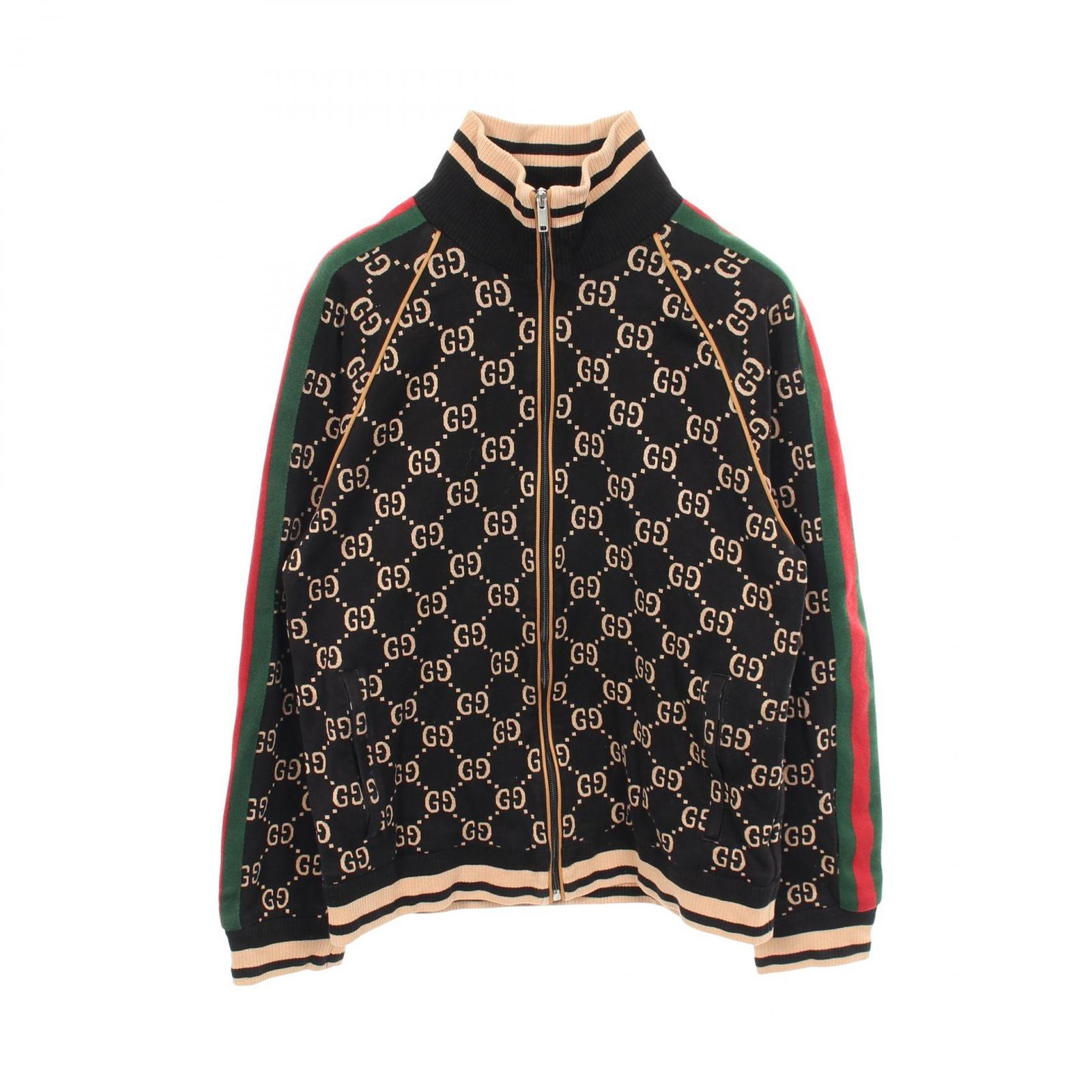 グッチ GUCCI GGコットンジャージー ジャケット 695955 その他 ゴットンジャージジャケット メンズ Used B