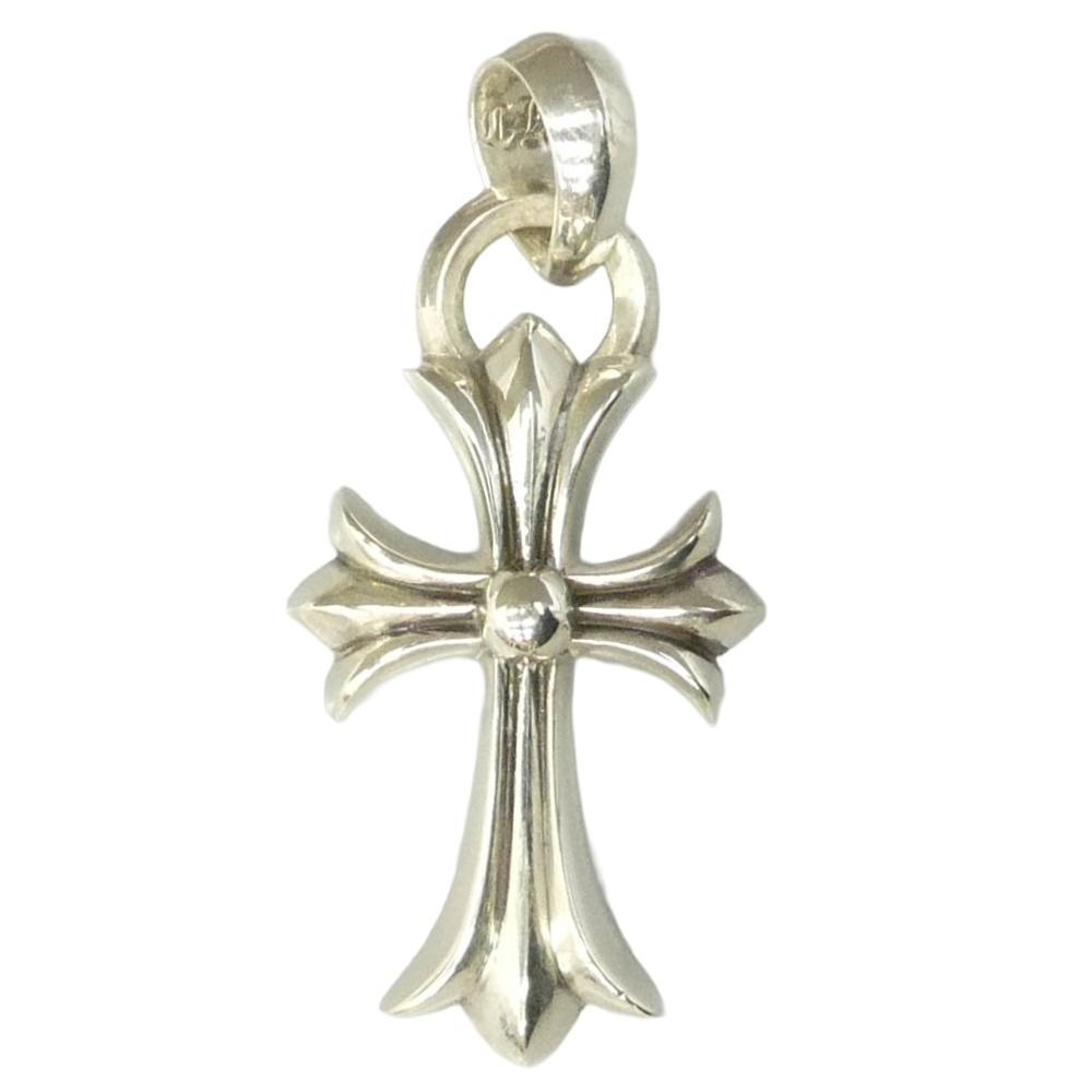 CHROME HEARTS クロムハーツ（原本無） ユナイテッドアローズレシート原本付属 CH CRS SML W BALE スモールCHクロス w/ベイル ペンダントトップ シルバー系【中古】