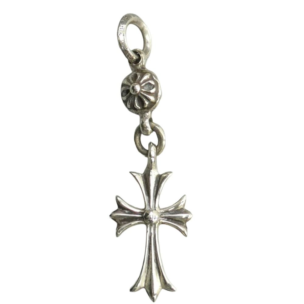 CHROME HEARTS クロムハーツ（原本無） ユナイテッドアローズレシート原本付属 1B TNY CH CRS 1ボール タイニーCHクロス ペンダントトップ シルバー系【中古】