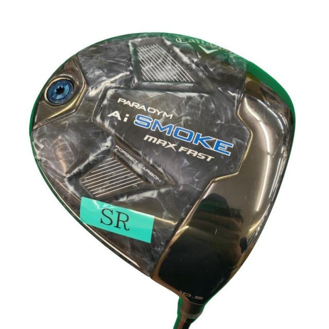 【中古】 キャロウェイ PARADYM Ai SMOKE MAX FAST 10.5° ドライバー DR TENSEI 40 for CW(Ai SMOKE DR) (フレックスSR) メンズ 男性用 右利き 右用 Cランク ゴルフクラブ