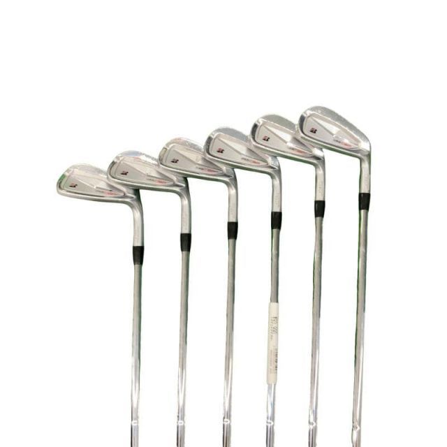 【中古】 ブリヂストン BRIDGESTONE 258CBP 6S アイアンセット IR 純正特注シャフト (フレックスS) メンズ 男性用 右利き 右用 Cランク ゴルフクラブ