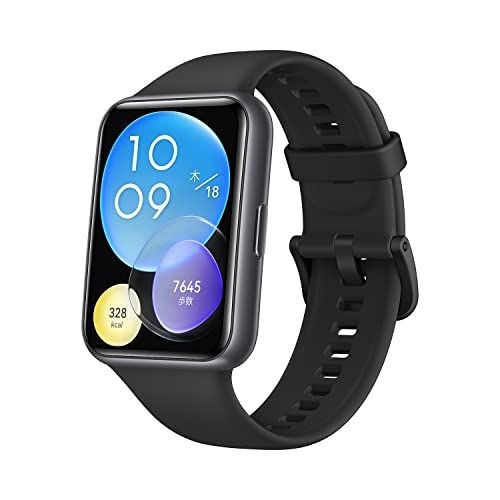 HUAWEI WATCH FIT2 スマートウォッチ 心拍計 ミッドナイトブラック【日本正規代理店品】ry 16800237