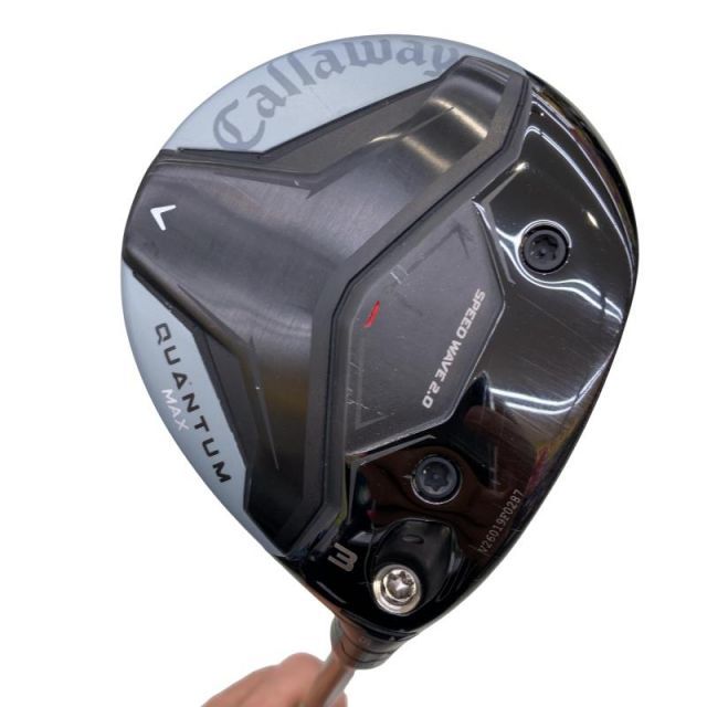 【中古】 キャロウェイ QUANTUM MAX 3W フェアウェイウッド FW 純正特注シャフト (フレックスS) メンズ 男性用 右利き 右用 Cランク ゴルフクラブ