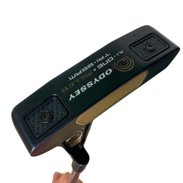 【中古】 オデッセイ Ai-ONE・MILLED TRI-BEAM ONE T 34インチ パター PT STROKE LAB 90 スチール (フレックスその他) メンズ 男性用 右利き 右用 Bランク ゴルフクラブ