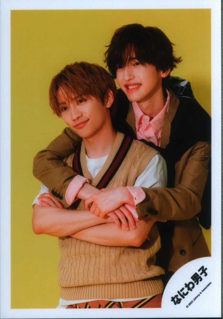 なにわ男子 23年POPMALL 道枝駿佑/藤原丈一郎 公式写真 *1枚 - メルカリ